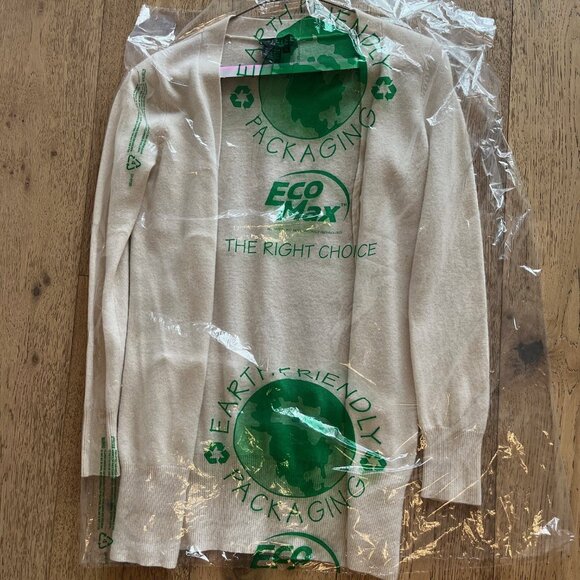 Biline for Canada Cream 100% Cashmere Caradigan - Size Small - Picture 4 of 4